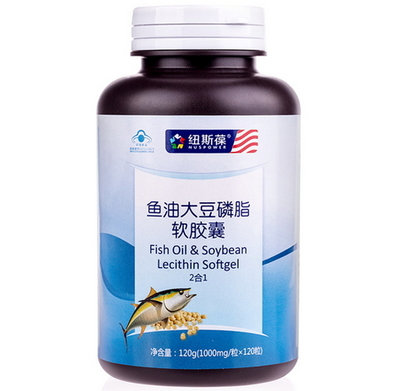 鱼油大豆磷脂软胶囊(纽斯葆)价格对比 120粒